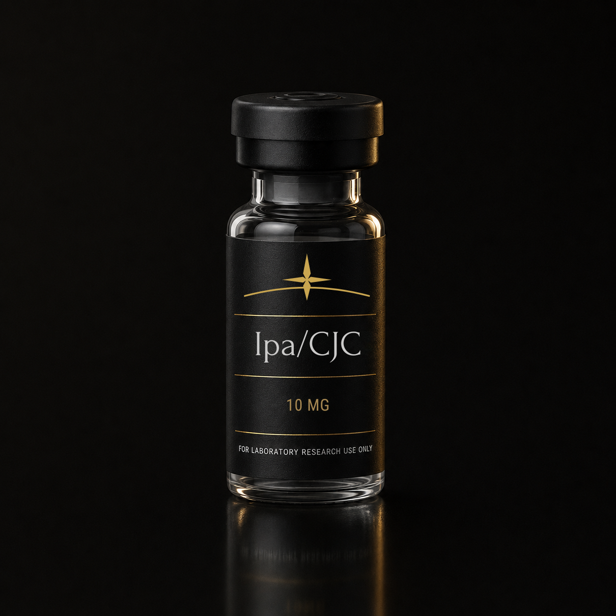 Ipamorelin / CJC-1295 (no DAC) research amino vial